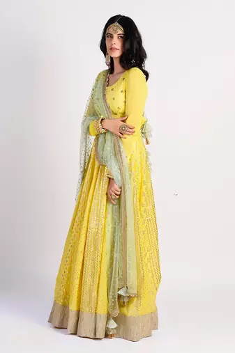 yellow haze anarkali