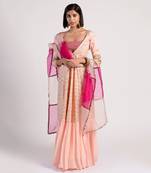 Pink & Peach anarkali