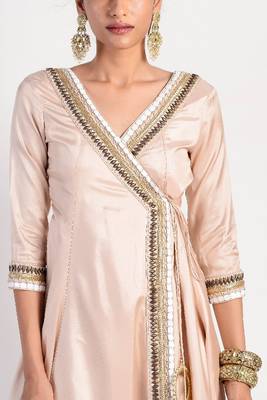 peach Dusty Rose Angrakha 3