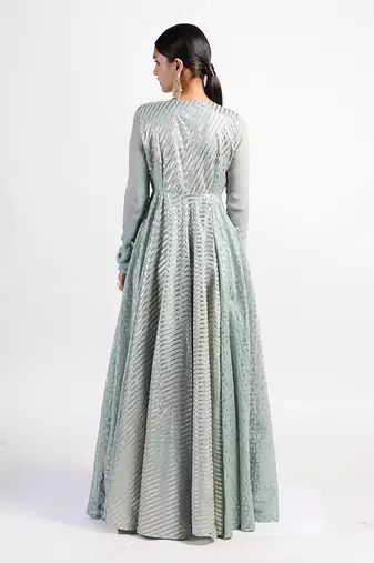 greyish blue Sea salt mastani
