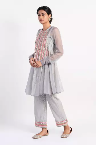pastel Grey breeze set
