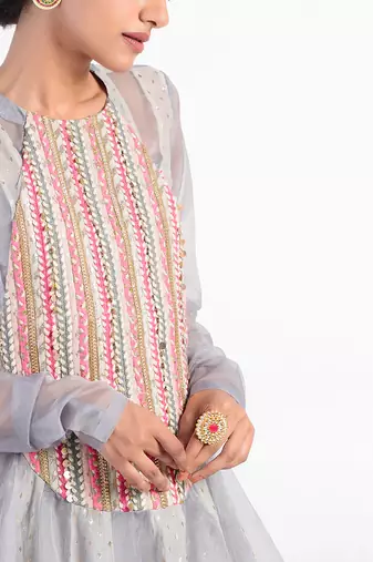 pastel Grey breeze set