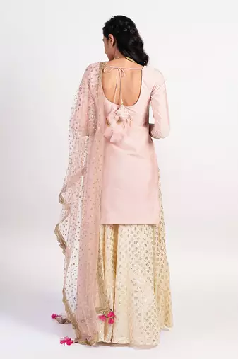 Blush baby Pink Kurta set