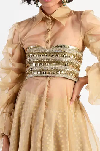 gold smocking sand