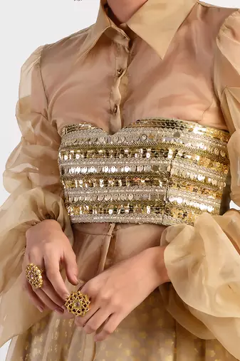 gold smocking sand