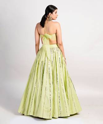 Frisco lime green lehenga 3