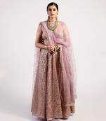 shady lilac lehenga