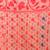 Peach woven cotton silk saree with blouse