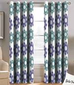 BELLA TRUE Digital Printed Window Curtains Multicolor (5Feet) Pack of2