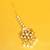 Kundan Meenakari Pearl Bridal  Maang Tikka