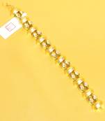 Kundan Meenakari Antique Gold Look Bracelet