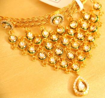 Antique Kundan Meenakari Bridal Bajuband 3