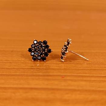 Black onyx studs 2