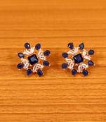 Blue sapphire  studs