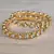 Kundan stone embellished designer bangles bd648