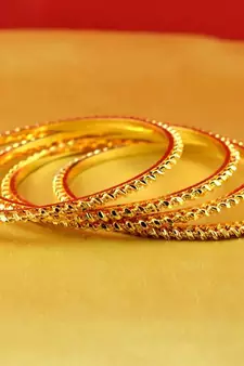 gold platted  bangles muti coulor  size-2.8