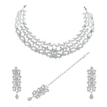 Silver necklace-sets 1