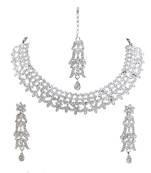 Silver necklace-sets