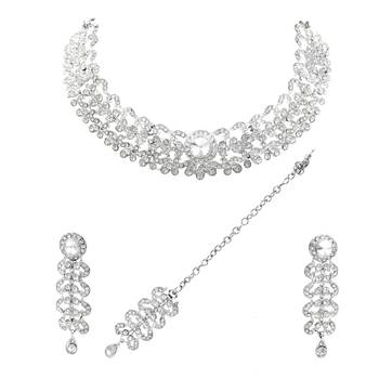 Silver necklace-sets 1