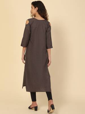 Embroidery cotton kurtis 4