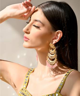 Olive Yellow Embroidered Lehenga Set 12