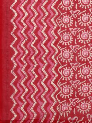 Pink floral print cotton salwar 4