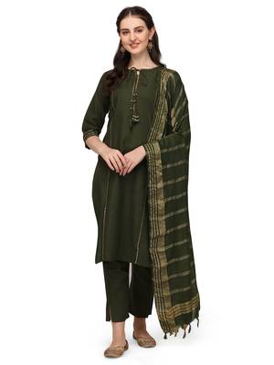 Green gotta patti cotton salwar 1