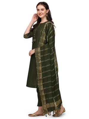 Green gotta patti cotton salwar 2