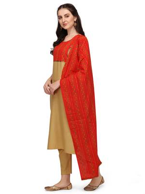 Cream gotta patti cotton salwar 2