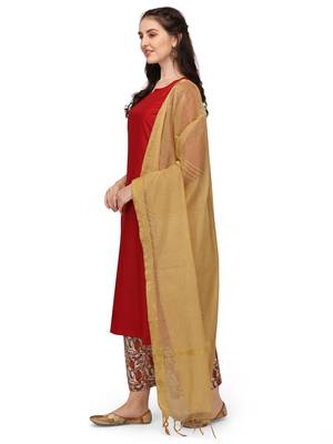 Maroon
 gotta patti cotton salwar 2