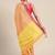 VASTRANAND Cream-Coloured & Pink Woven Design Banarasi Saree