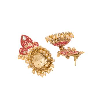 Embellished Traditional Multi-Color Jhumki Jhumka Earring For Girls Women For Party 2