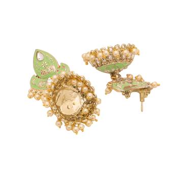 Embellished Traditional Multi-Color Jhumki Jhumka Earring For Girls Women For Party 2