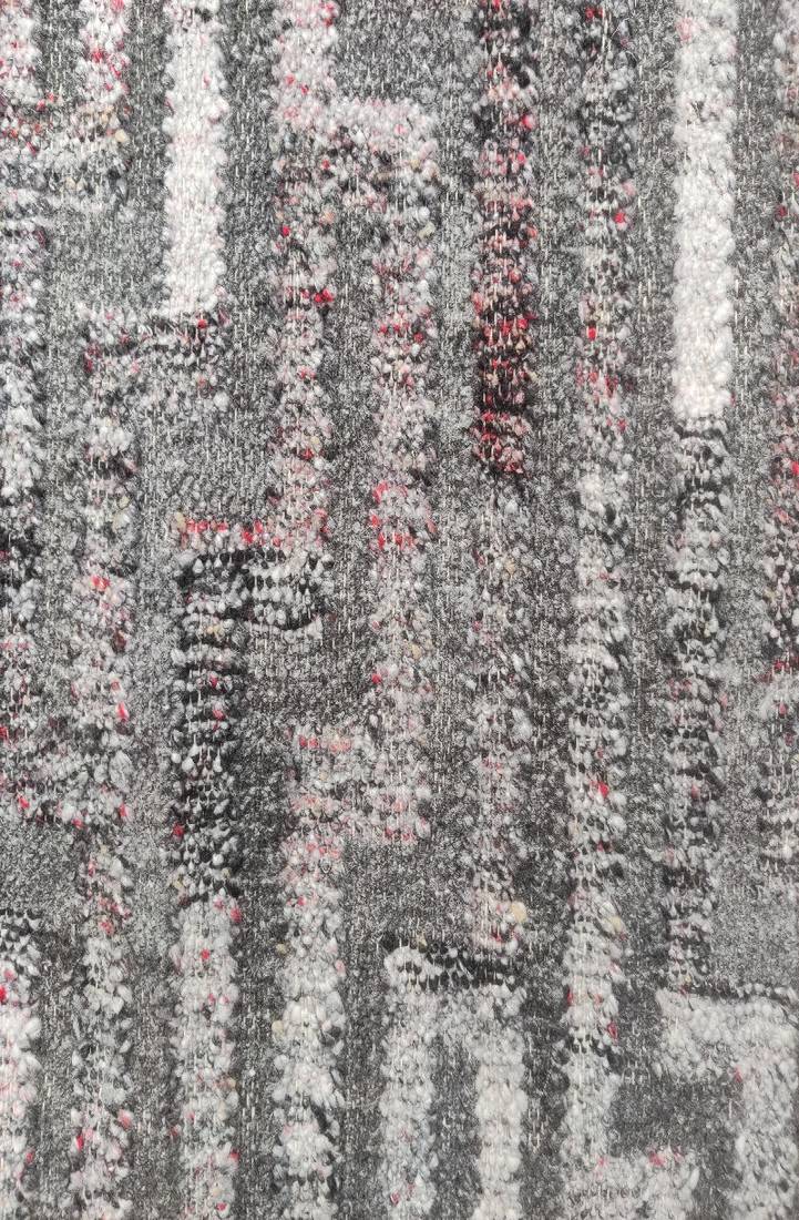 Handwoven Rug 100% Polyester -5'2"x7'5"