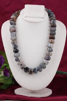 Grey onyx necklaces