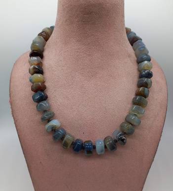 Grey onyx necklaces 2