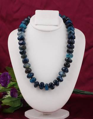 Orange onyx necklaces 1