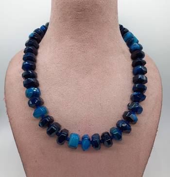 Orange onyx necklaces 2