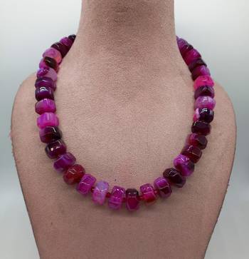 Blue pearl necklaces 2