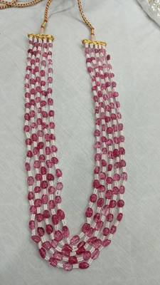 Pink pearl necklaces 2