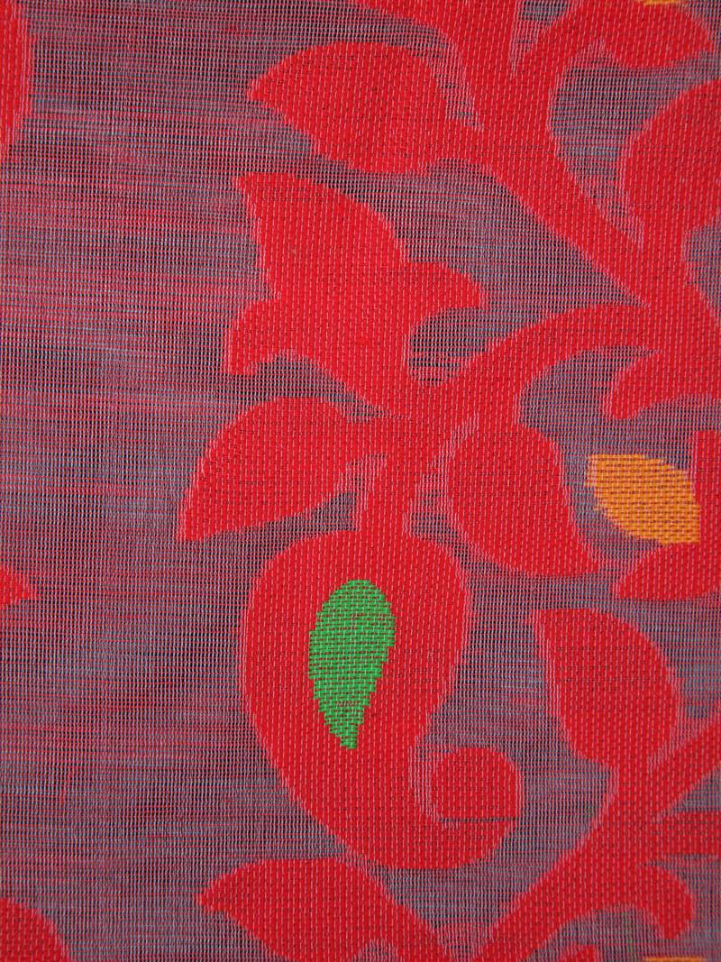 Pinkloom Women'S Grey Hand_Woven Cotton Jamdani Sarees Without Blouse