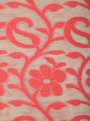 Pinkloom Women'S Beige Hand_Woven Cotton Jamdani Saree Without Blouse 2