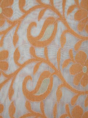 Pinkloom Women'S Beige Hand_Woven Cotton Jamdani Saree Without Blouse 3