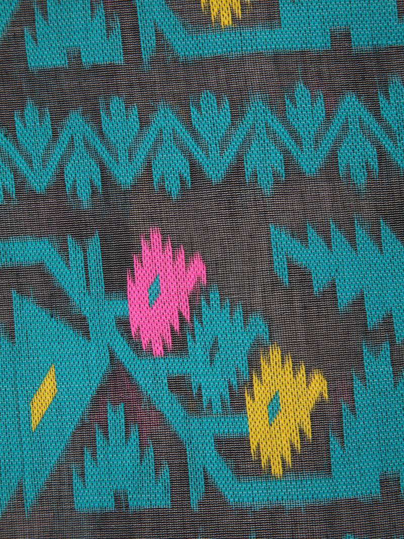 Pinkloom Women'S Grey Hand_Woven Cotton Jamdani Saree Without Blouse