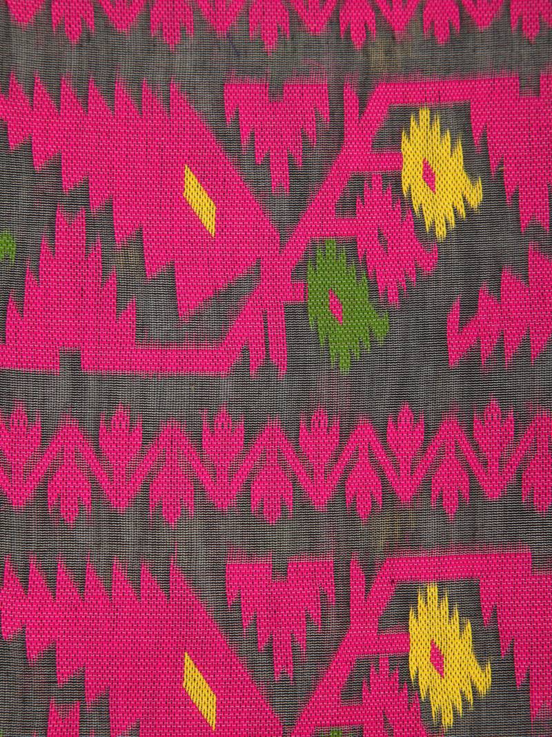 Pinkloom Women'S Grey Hand_Woven Cotton Jamdani Saree Without Blouse