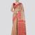 Pinkloom Women'S Beige Hand_Woven Cotton Jamdani Saree Without Blouse