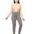 Grey plain cotton leggings
