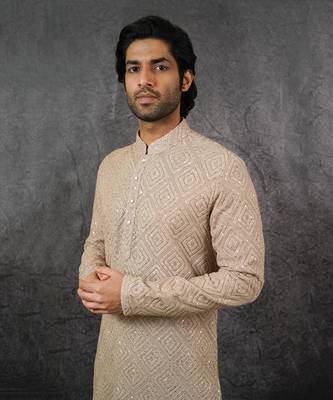 Mouse Embroidered Kurta 4