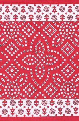 VKMarotia Queen Size Jaipuri Traditional Cotton Double Bedsheets Bedspread Bed Cover with 2 Pillow Covers (Red) 2