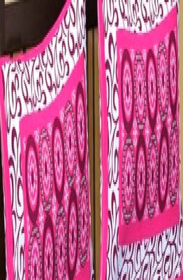 VKMarotia Queen Size Jaipuri Traditional Cotton Double Bedsheets Bedspread Bed Cover with 2 Pillow Covers (Pink) 3